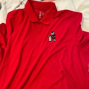 Red UGA Golf Cutter and Buck Polo